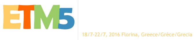 Cinquième Symposium ETM Espace de Travail Mathématique